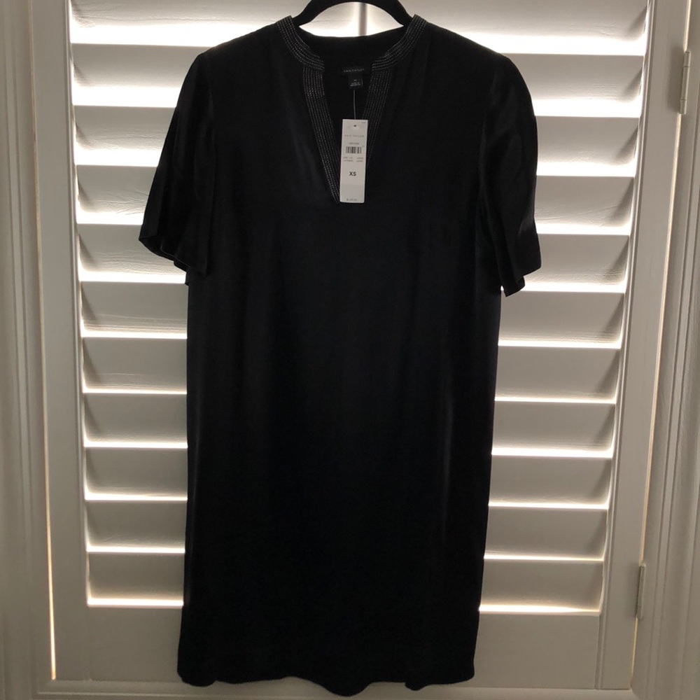 Ann Taylor Size XS Black Dress NWT